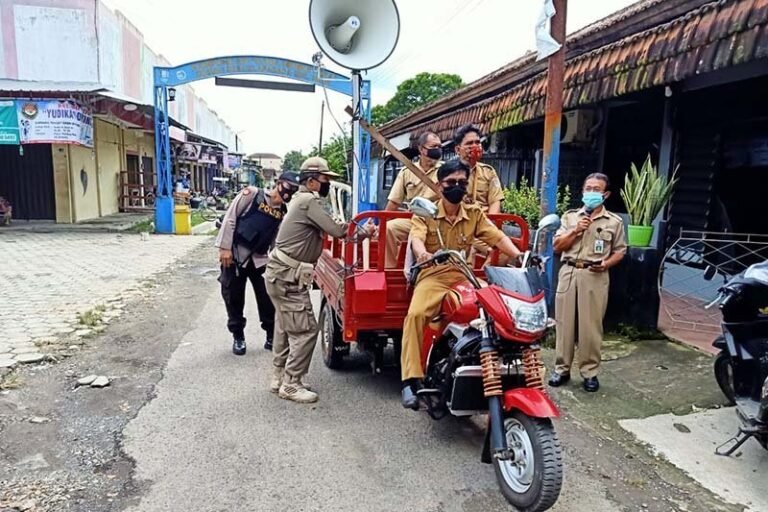 Satpol PP Cilacap Intensifkan Sosialisasi Pelaksanaan PPKM