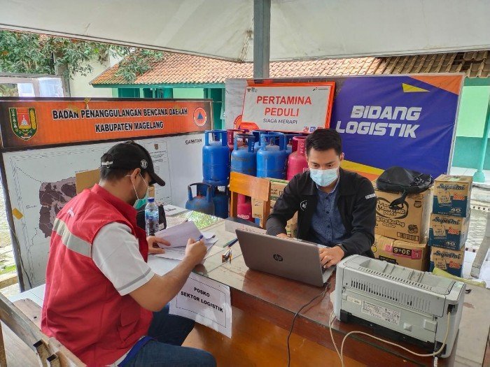 Pertamina Peduli Salurkan Bantuan Siaga Merapi di Magelang