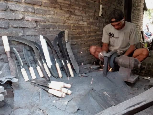 Sejumlah Pengrajin Pisau di Kudus Mulai Berhenti Produksi Akibat Pandemi