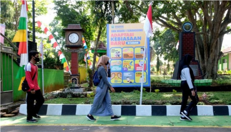 Sejumlah Sekolah di Temanggung Siapkan Simulasi Pembelajaran Tatap Muka