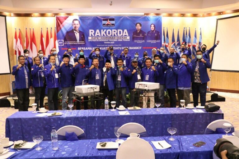 Demokrat Jateng Berikrar Setia Kepada AHY Saat Rakorda
