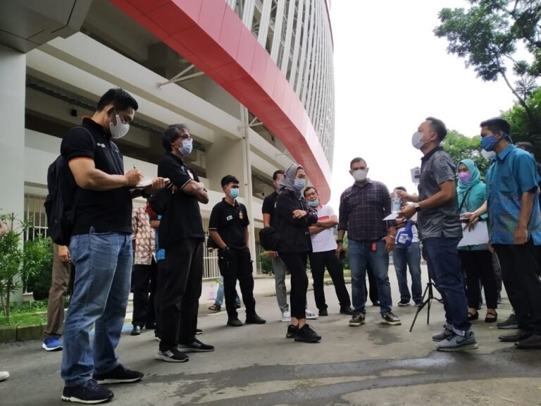 PT LIB Gelar Simulasi Prokes Piala Menpora di Stadion Manahan Solo