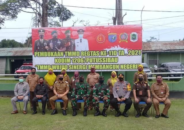 Satgas TMMD Ke 110 Kodim 1206/Putussibau Kapuas Hulu, Pengabdian Untuk Negeri