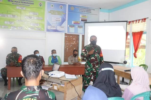 Dansatgas TMMD 110 Putussibau Pastikan Kesiapan Digital Corner Hulu Pengkadan