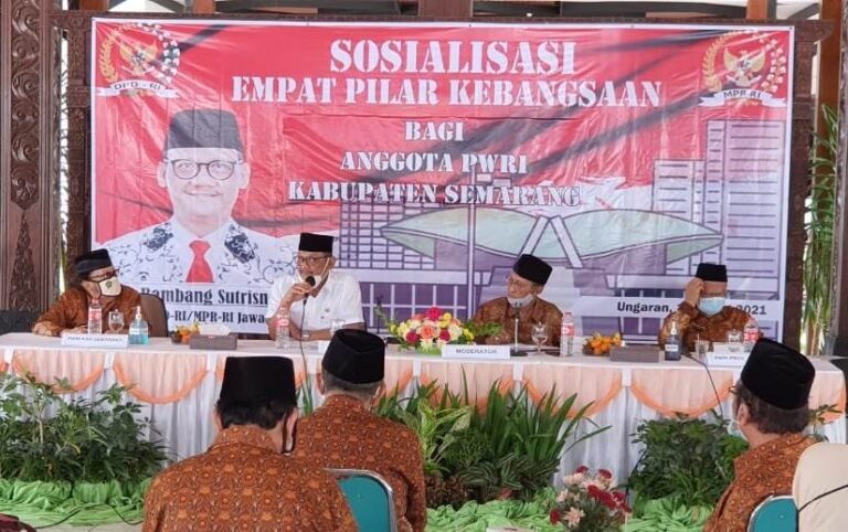 Sosialisasi Anggota DPD-RI Bambang Sutrisno  : Empat Pilar Kebangsaan Wajib Dipahami dan Diamalkan dalam Kehidupan Berbangsa dan Bernegara