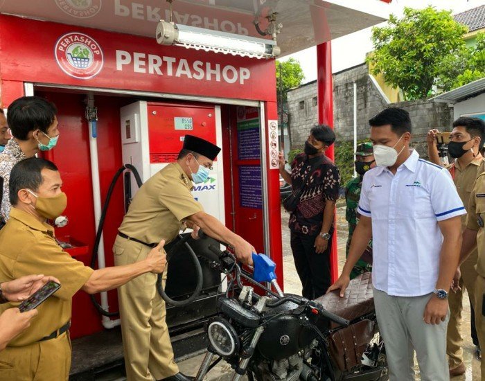 Pemkab Semarang Resmikan Pertashop Bumdes Bergas Kidul