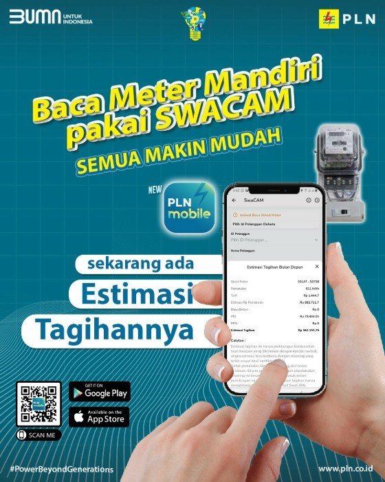 PLN Mobile Bisa Cek Estimasi Tagihan Listrik