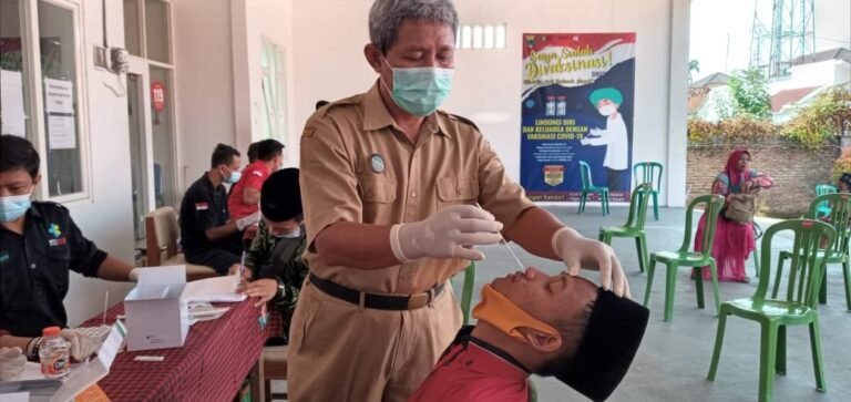 Pemkab Batang Berikan Layanan Tes Antigen Untuk Ratusan Santri Secara Gratis