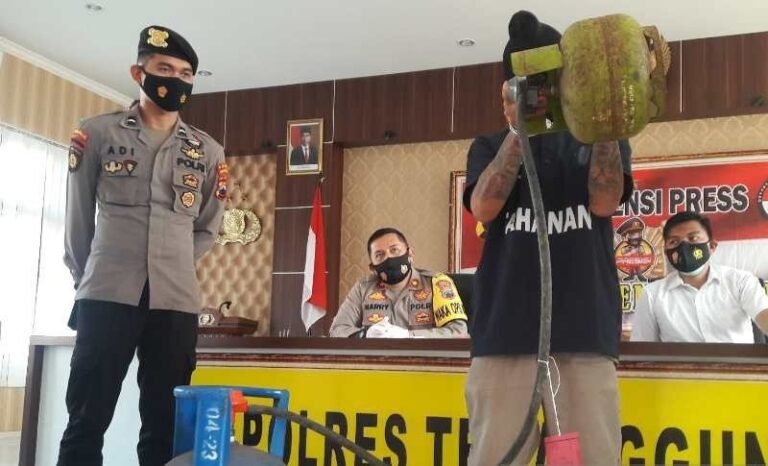 Polisi Ungkap Penyalahgunaan Elpiji Bersubsidi di Temanggung