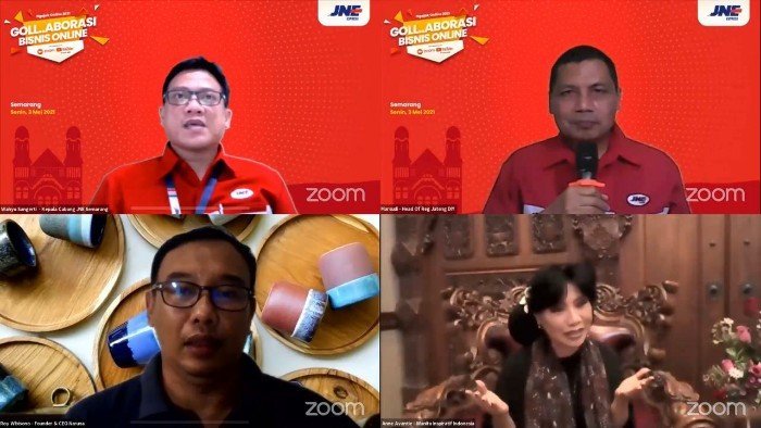 JNE Ngajak Online UKM Semarang