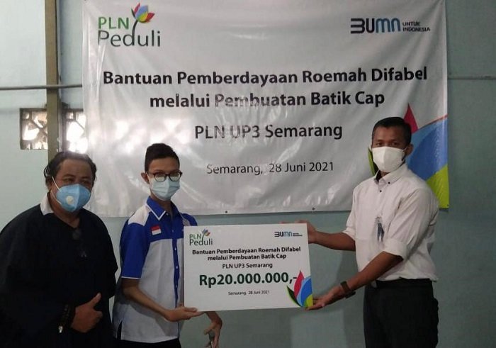 PLN Bantu Pemberdayaan Difabel