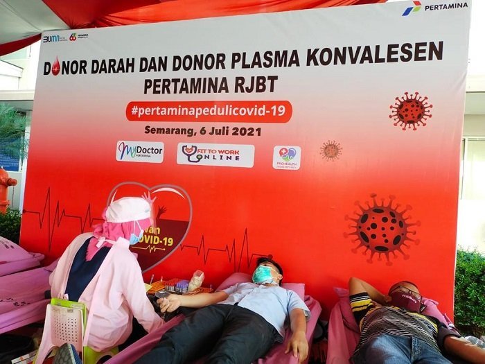 Pertamina Galakkan Donor Darah dan Donor Plasma Konvalesen Bagi Pekerja