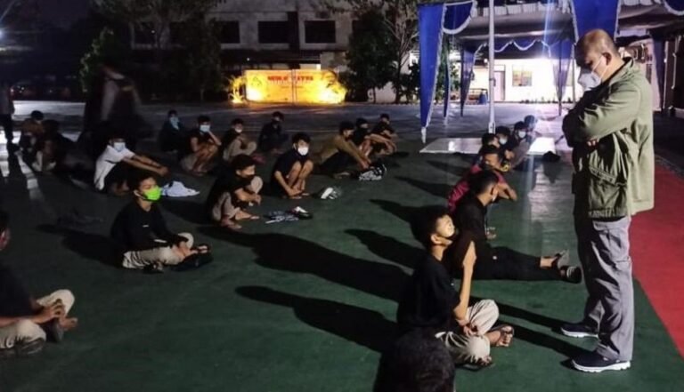 Konvoi Tengah Malam, 40 Massa PSHT Karanganyar Diamankan