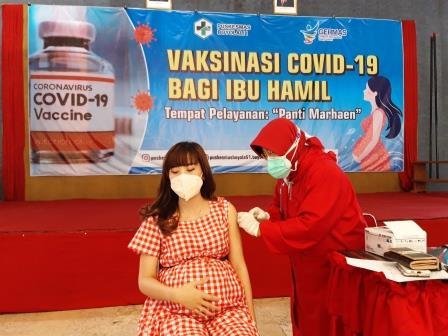 Ibu Hamil di Boyolali Mulai Memperoleh Vaksin Covid-19