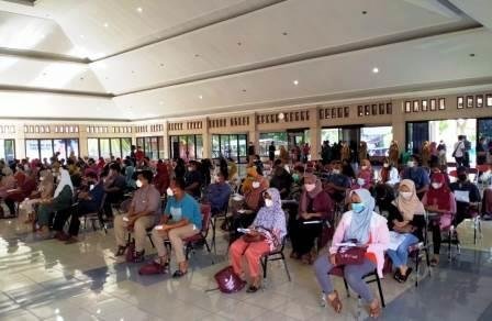 Seribu Kader NU Klaten Terima Vaksin Covid-19