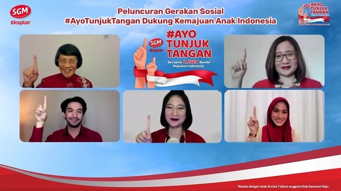 SGM Eksplor Luncurkan Gerakan #AyoTunjukTangan