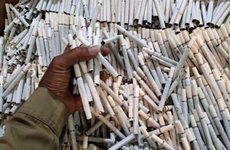Bea Cukai Kudus Gerebek Tempat Penimbunan Rokok Ilegal