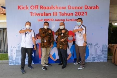 BMPD Jateng Gelar Donor Darah Triwulan III, Soloraya Target 1.500 Kantong