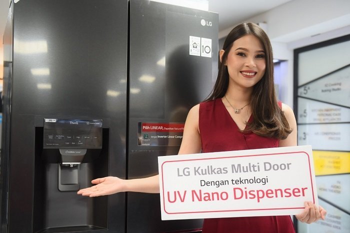 Fokus Kesehatan, LG Luncurkan Lemari Es Multi Door Terbaru