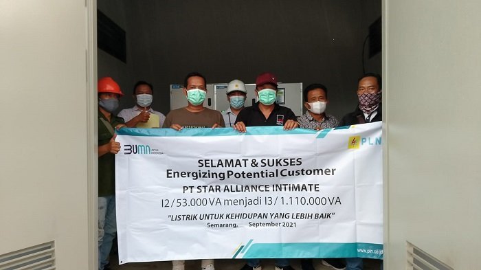 PLN Energize Penambahan Daya Industri Garmen