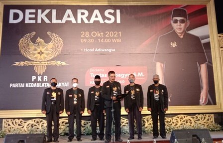 Deklarasi Partai Kedaulatan Rakyat di Solo, Optimis Lolos Pemilu 2024