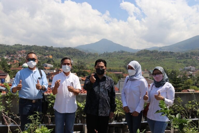 Menteri BUMN Kunjungi Mitra Binaan PLN UIT JBT