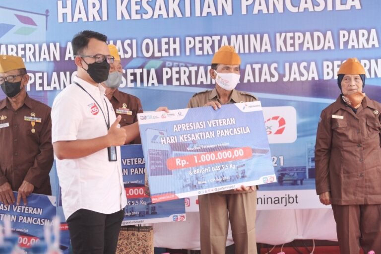 Pertamina Berikan Apresiasi Kepada Veteran di Blora