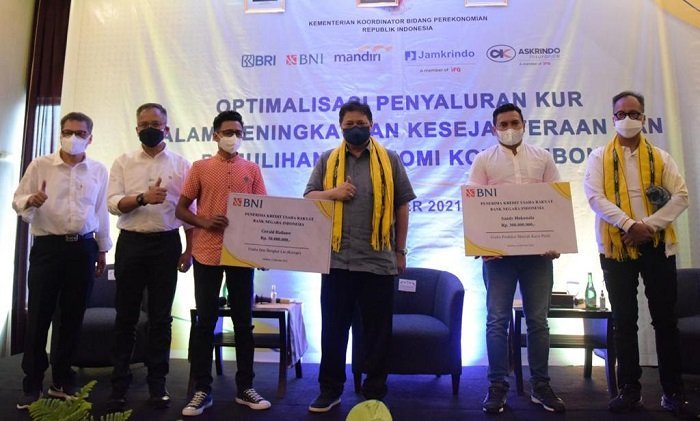 Menko Airlangga Dorong KUR Sektor Pertanian dan Perikanan