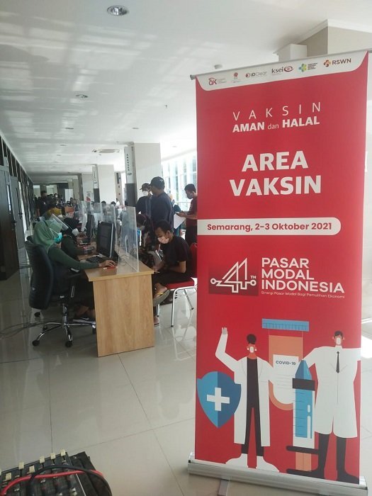 HUT ke-44, BEI Semarang Gelar Sentra Vaksinasi Covid-19