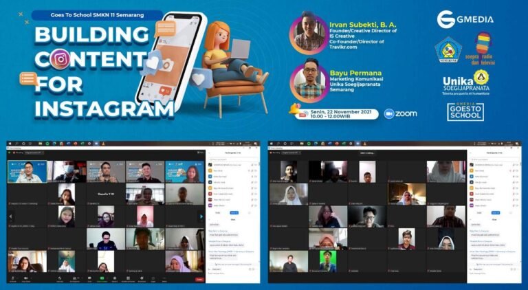 Building Content For Instagram Untuk Pengguna Sosial Media