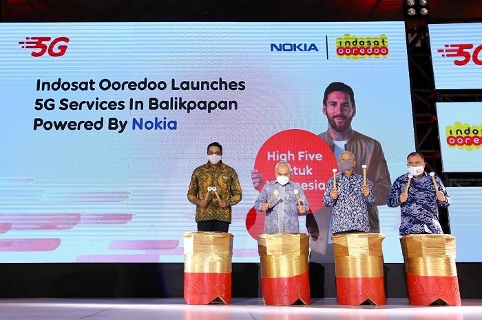 Indosat Ooredoo Luncurkan Layanan 5G di Balikpapan