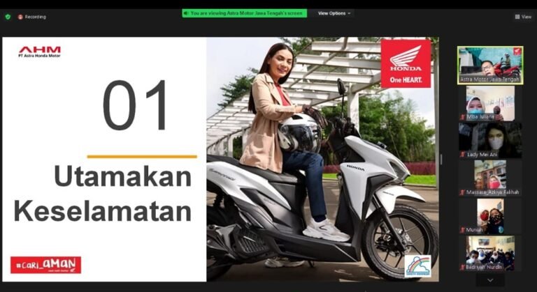 Astra Motor Jateng Webinar #Cari_Aman untuk Ibu