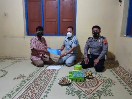 Korban Laka Maut Jalur Karanganyar – Tawangmangu Terima Santunan Jasa Raharja
