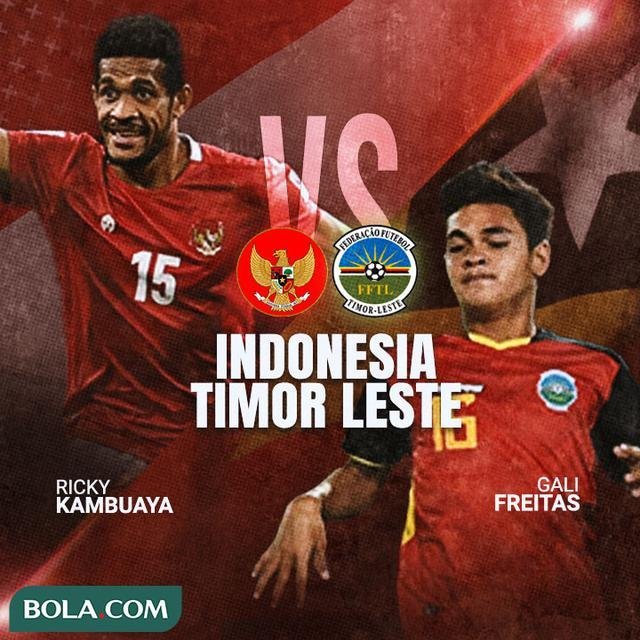 Timnas Indonesia vs Timor Leste