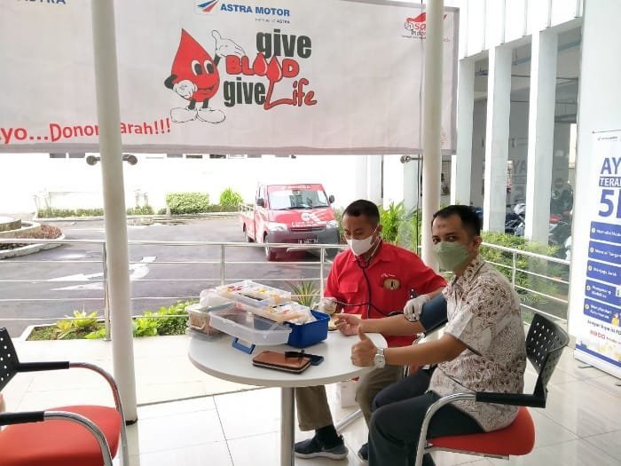 Astra Motor Jateng Gelar Donor Darah