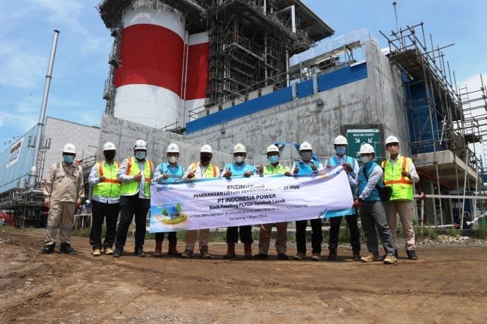 PLN Energize Backfeeding Proyek PLTGU Tambak Lorok Blok 3