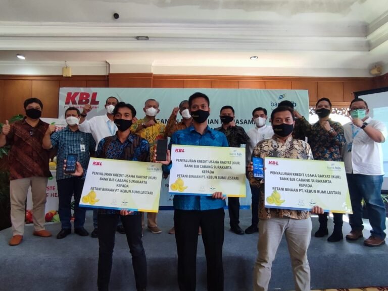 Bank bjb Kolaborasi PT Kebun Bumi Lestari Dukung Ketahanan Pangan