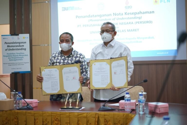 Dorong Konversi Energi Impor ke Energi Domestik, PLN Gandeng UNS