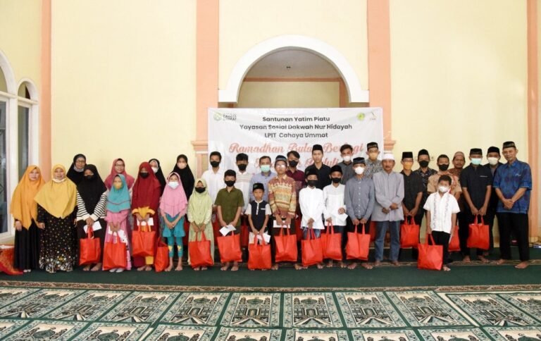 Yayasan Sosial dan Dakwah Nur Hidayah Santuni Anak-anak Yatim Piatu