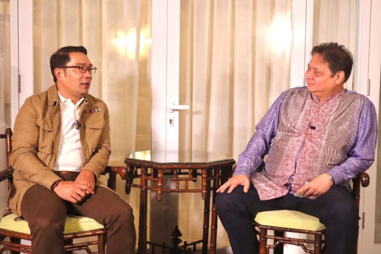 Beri Dukungan Airlangga Jadi Capres, Ridwan Kamil: Balas Budi ke Golkar