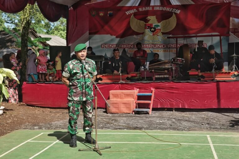 Kodim 0733 Lakukan Penilaian Dukuh Tlogo Sebagai Kampung Pancasila