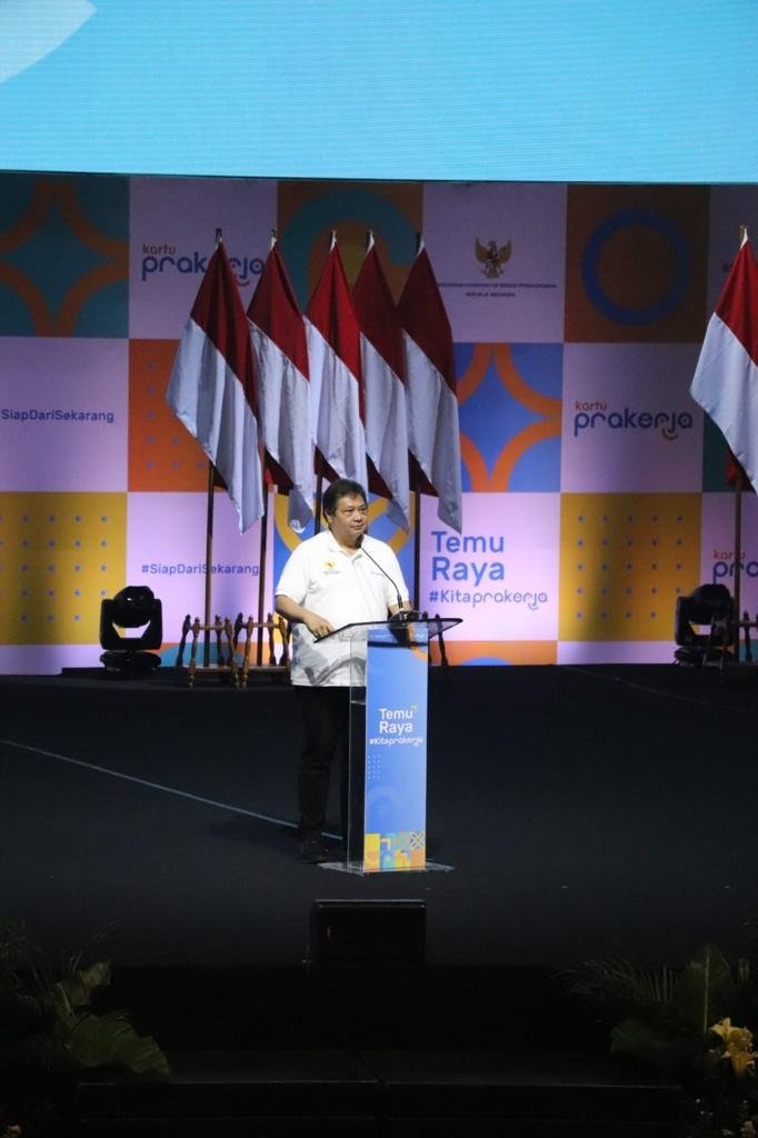 Presiden Jokowi Puji Airlangga Sebagai ‘Motor’ Kartu Prakerja