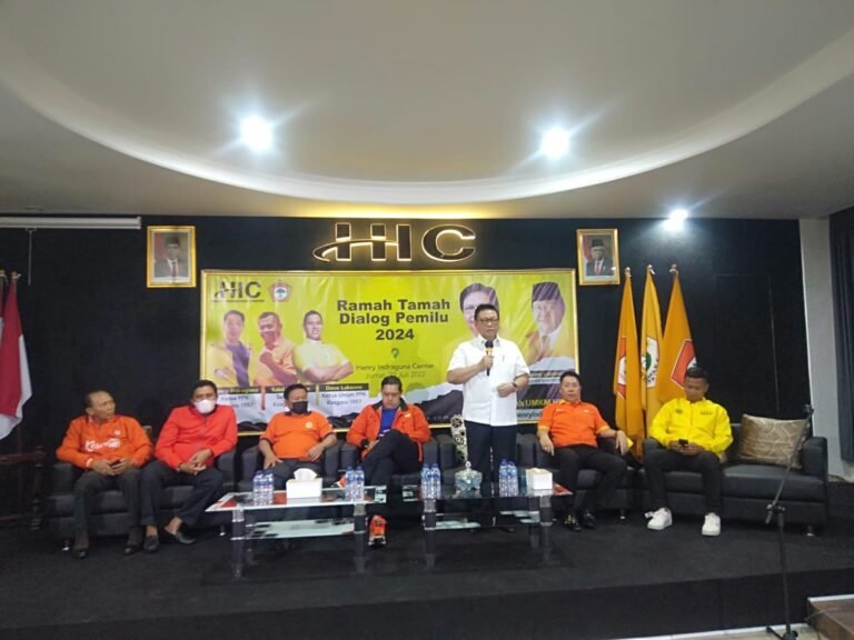 Agung Laksono Kunjungi HIC, Apresiasi Gerakan Henry Indraguna untuk Pemenangan Partai Golkar