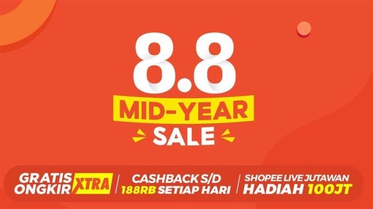 Kapan Shopee 8.8? Ini Deretan Promo Menarik di Dalamnya