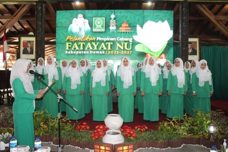 Pelantikan Pengurus Pimpinan Cabang Fatayat Nu Kabupaten Demak Masa Khidmah 2022-2027