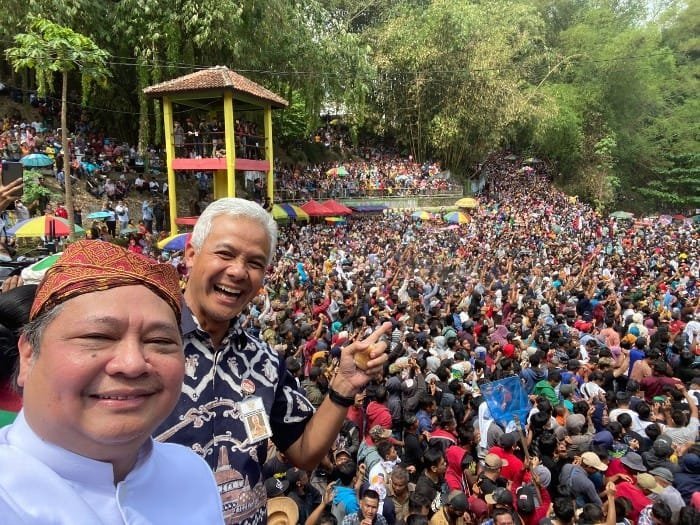 Hadiri Tradisi Yaa Qowiyyu, Airlangga: Berilah Kekuatan Kepada Kami Umat Muslim