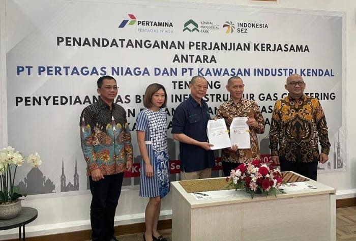 Pertagas Niaga dan Kawasan Industri Kendal Bangun Clustering Fasilitas Gas