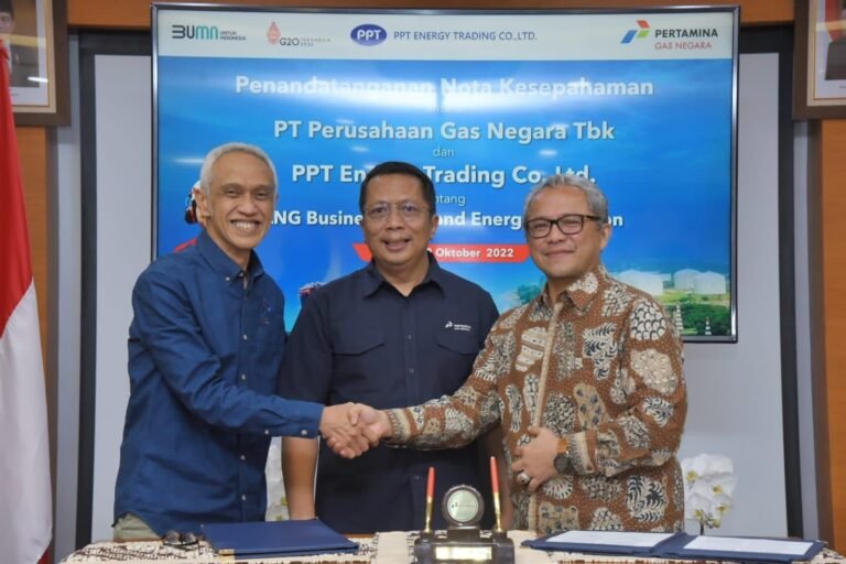 PGN Grup dan HCML Tingkatkan Kehandalan Pasokan Gas Bumi