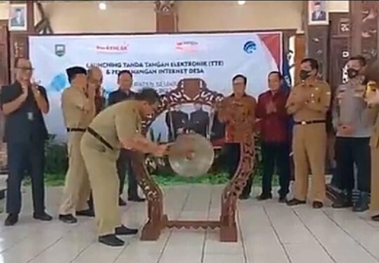 Pemkab Semarang Resmi Terapkan Tanda Tangan Elektronik