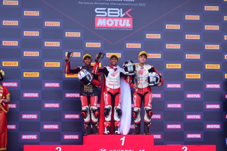 Pebalap Astra Honda Sapu Bersih Podium Tertinggi IATC Mandalika